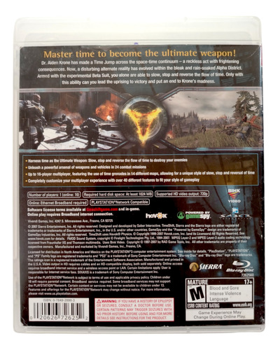Time Shift Play Station Ps3 (Reacondicionado)