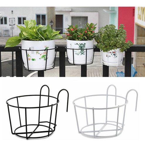 Soporte Para Macetas De Balcón, Colgador De Hierro