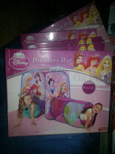 Carpas Princesas Con Tunnel Discovery Hut