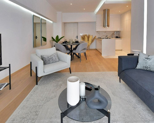 Departamento Con Terraza Privada De 99m2, Techo Alto, Con Am