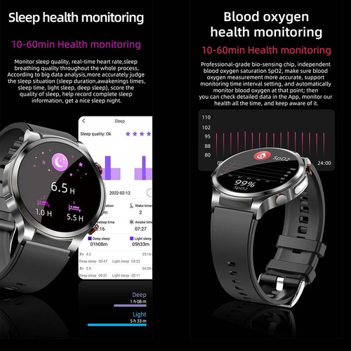 Smartwatch De Frequência Cardíaca, Açúcar No Sangue