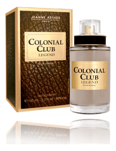 Perfume Colonial Club Legend Eau De Toilette 100ml Lacrado+adipec