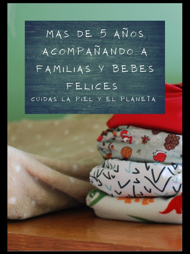 Imagen 9 de 10 de Pañal De Tela Ecologicos, Carbon De Bambu C/inserto.4 Talles