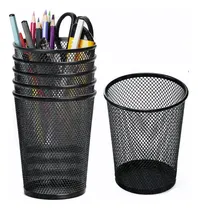 Comprar 6 Lapiceros Metal P\u002F Escritorio Porta Lapices Y Plumas Malla
