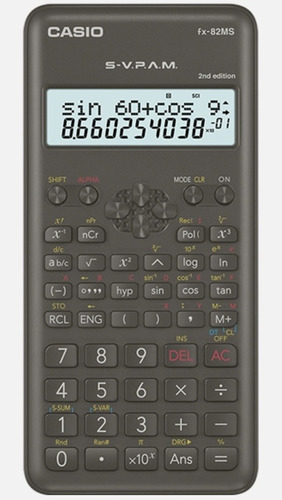 Calculadora Científica Casio Fx 82ms Original 240 Funciones