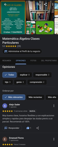 Particular De Matemática Online + Grabación
