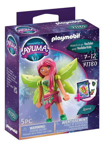 Playmobil Adventures Of Ayuma: Forest Fairy Levi 71180