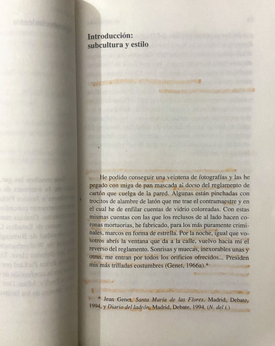 Subcultura Dick Hebdige El Significado Del Estilo (Reacondicionado)