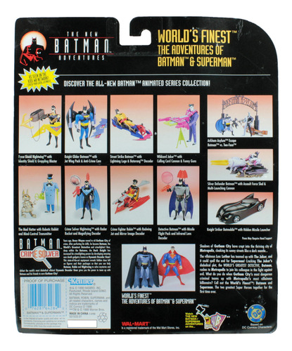 Dc The Adventures Batman & Superman Two Pack Exclusive 1998