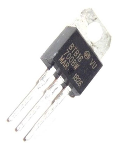 Triac Btb16-700bw Btb16 700 Bw 16a 700v