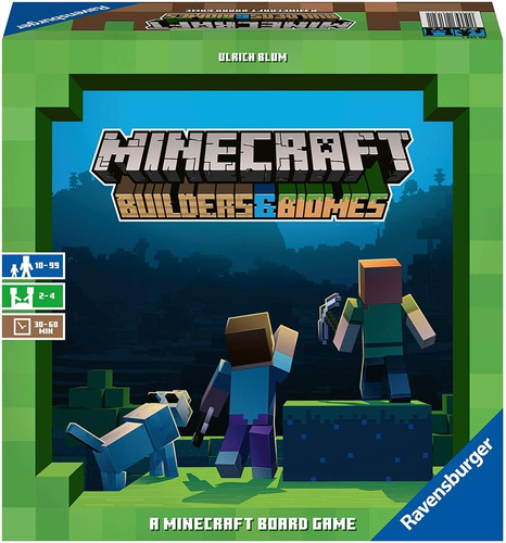 Ravensburger Minecraft: Builders & Biomes Juego De Mesa De E