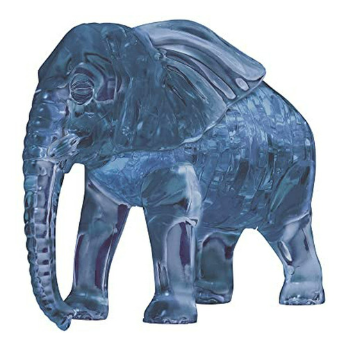 Original Puzzle 3d De Cristal - Elefante.