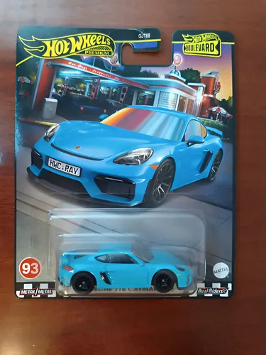 Hot Wheels - Porsche 718 Cayman Gt4 | MercadoLivre