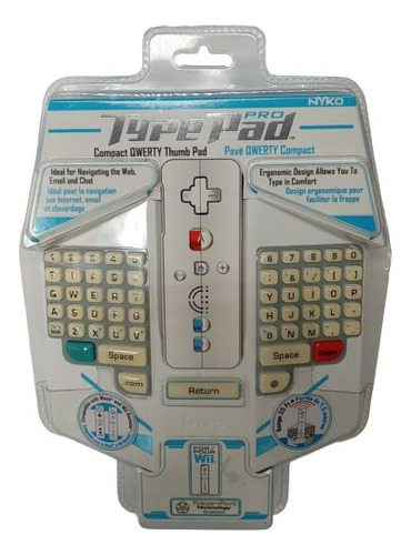 Teclado Qwerty Para Wii (type Pad Pro Nyko) Leer Descripcion