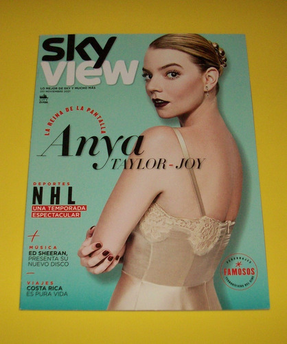 Anya Taylor Joy Revista Skyview Ximena Sariñana Ed Sheeran 