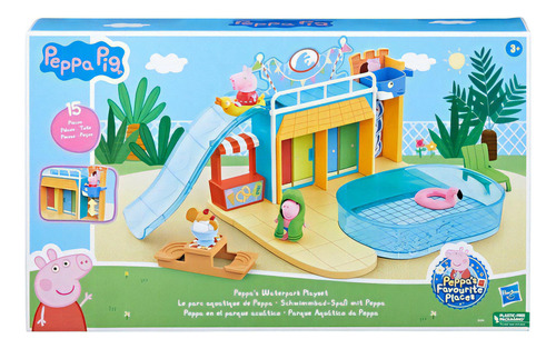 Set De Muñecos Hasbro Peppa En El Parque Acuático +3