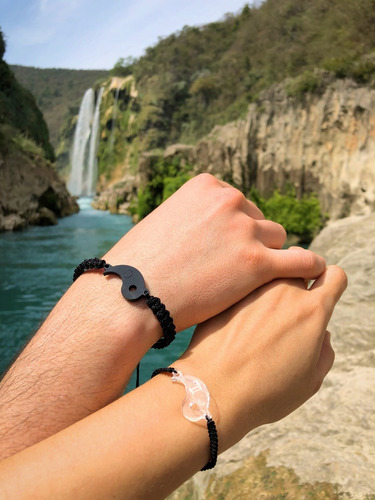 Pulseras Para Parejas Personalizadas Yin Yang
