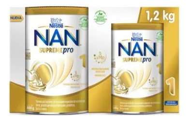 Nan Supreme Pro Fórmula Para Lactantes Etapa 1 Duopack