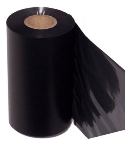 Ribbon De Cera Negro 110mm X 300 Mts Ideal Tsc Te210