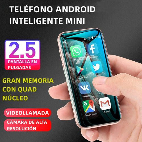 Mini Teléfono Inteligente Soyes Xs11, Teléfono Android, 3d G