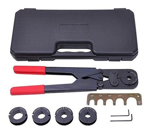 5en1 Pex Crimper Kit 3-8  1-2  5-8  3-4  1  Herramienta De C