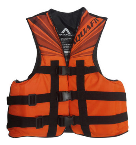 Chaleco Aquafloat Aquafit 3t Fluor Naranja T 14