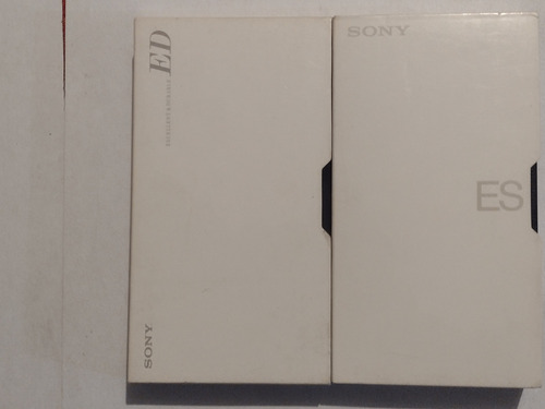 Set De 2 Cassettes Vhs Para Grabar Sony