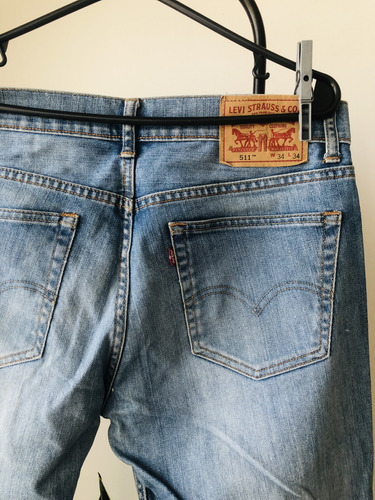 Pantalón Levis 511 Hombre Original Jeans Levis Sin Elastano