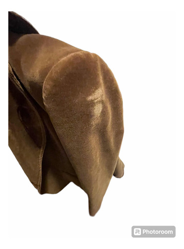 Saco Corto Terciopelo Chocolate Awada (Usado)