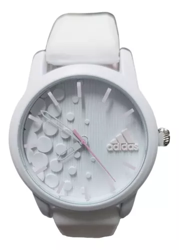 tipo Espera un minuto tubo Negro Reloj Adidas Deportivo Blanco | MercadoLibre 📦