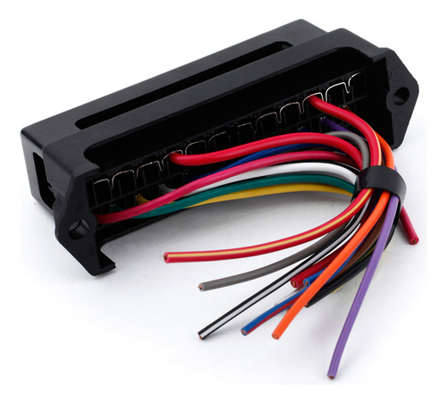 Portafusibles Auto 12 Vías Dc32v Caja Bloque Soporte Atc Ato