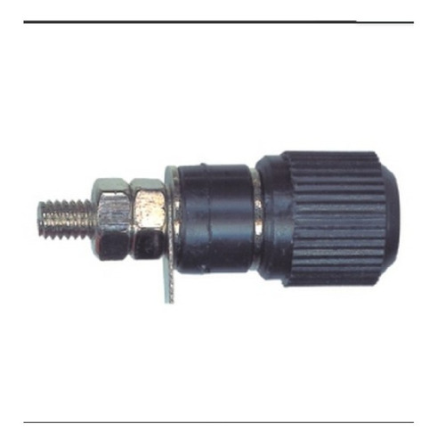 Bornera Binding Post Jack Hembra 5a 250v Negro X5 Unidades 