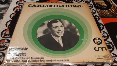 Carlos Gardel Canciones De Sus Películas 1970 Lp Vinilo Vol2