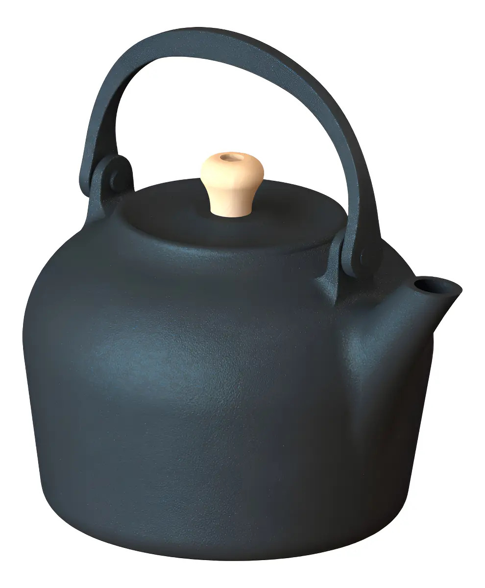 Chaleira Libaneza Ferro Fundido Preto 3L Compatível Fogão Indução