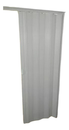 Puerta Plegable De Pvc 94 Cm. Origen Brasil. Blanco Y Marfil