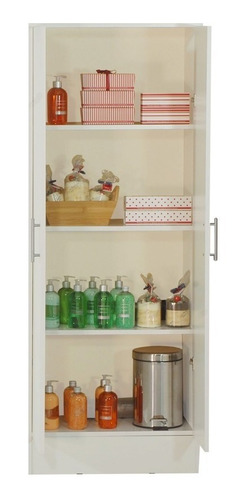 Imagen 2 de 3 de Despensero Blanc 2 Puerta 1.50 Alto Maxi Cocina Organizador
