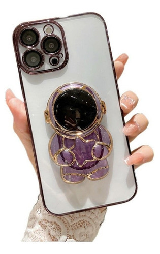 Carcasa De Astronauta Con Mica Para iPhone 12 13 14 Color Transparente For iPhone 12 Pro
