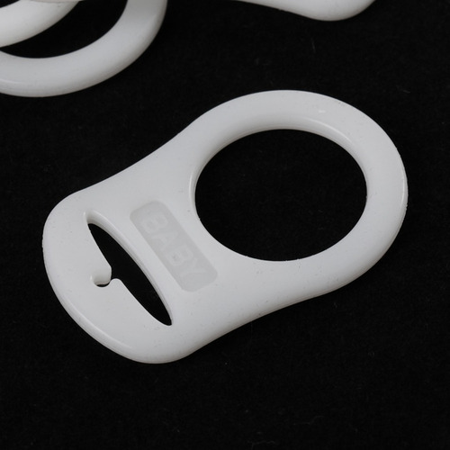 10 Adaptador De Silicona Para El Clip De Del Chupete Nuk