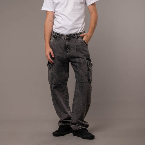 Pantalón Jean Rusty Parklife Cargo Hombre Shop Oficial