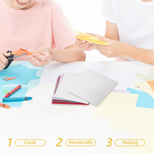 60 Folhas De Papel De Origami Brilhante De 15 Cm: Papel De O