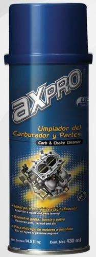 Limpiador De Carburador Y Partes Axpro 540ml Con 48 Piezas