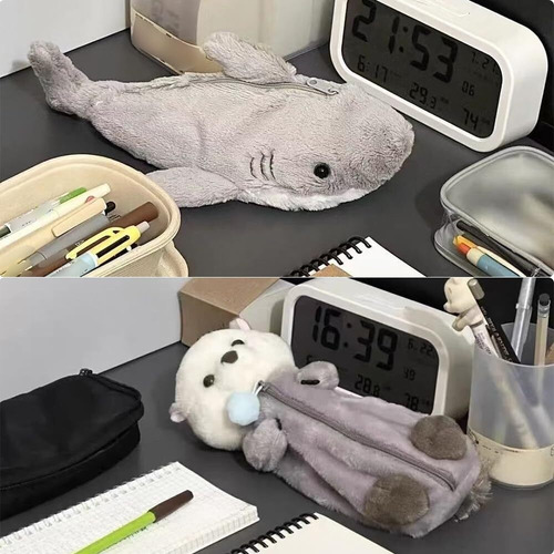 Estuche De Peluche Con Forma De Nutria
