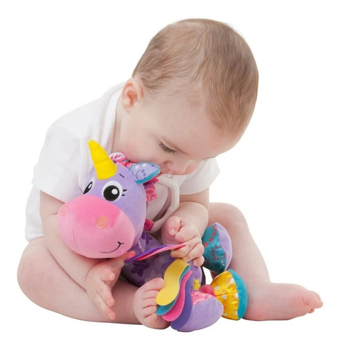 Muñeco Estimulacion Bebe Peluche Friend Stella Unicorn Play