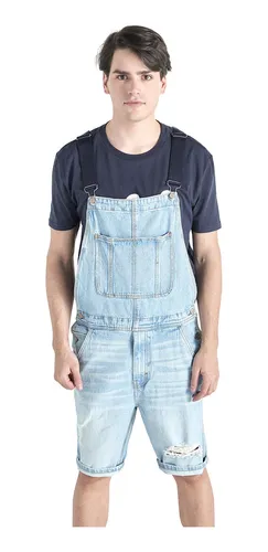 Overol short hombre best sale