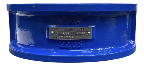 Válvula Duo Ckeck 2 Pulg Tipo Wafer Con Bridas Y Tornillos
