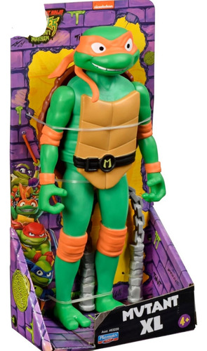 Figura Las Tortugas Ninjas- Michelangelo Mutant Xl