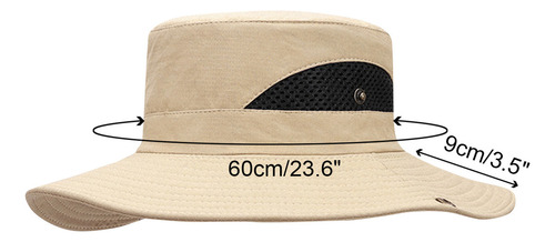 Sombrero De Sol Plegable Con Protección Uv Para Pesca W