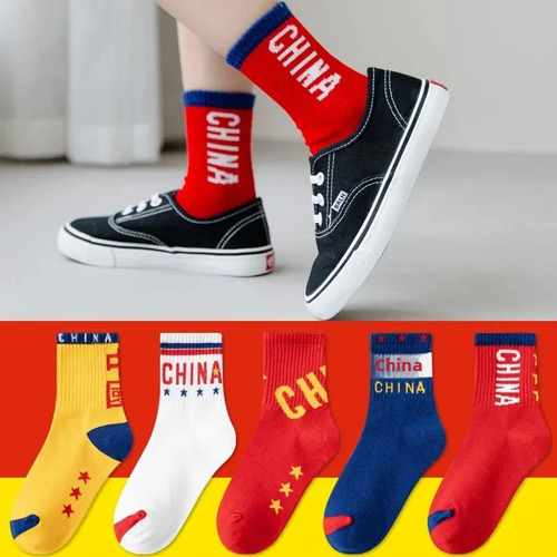 Calcetines Para Niños, Calcetines De Algodón Para Primavera