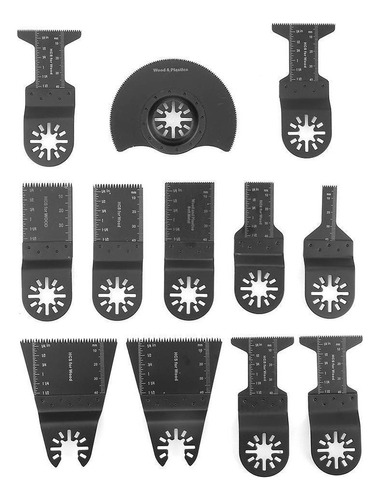 Cuchillas De Sierra Multiherramienta Oscilante Estándar, 12
