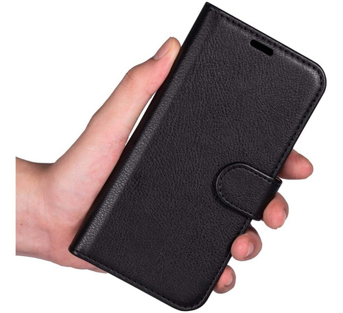 Funda Agenda Estuche Motorola G8 Power + Vidrio Templado
